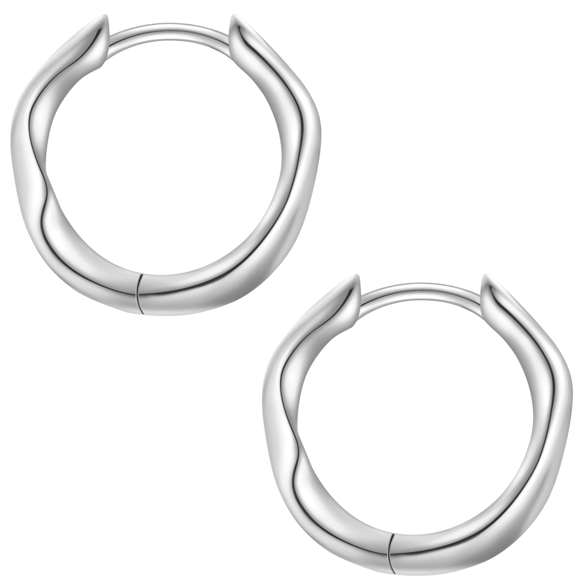 Glanzstücke München rengaskorvakorut hopea kaareva 17,2 mm