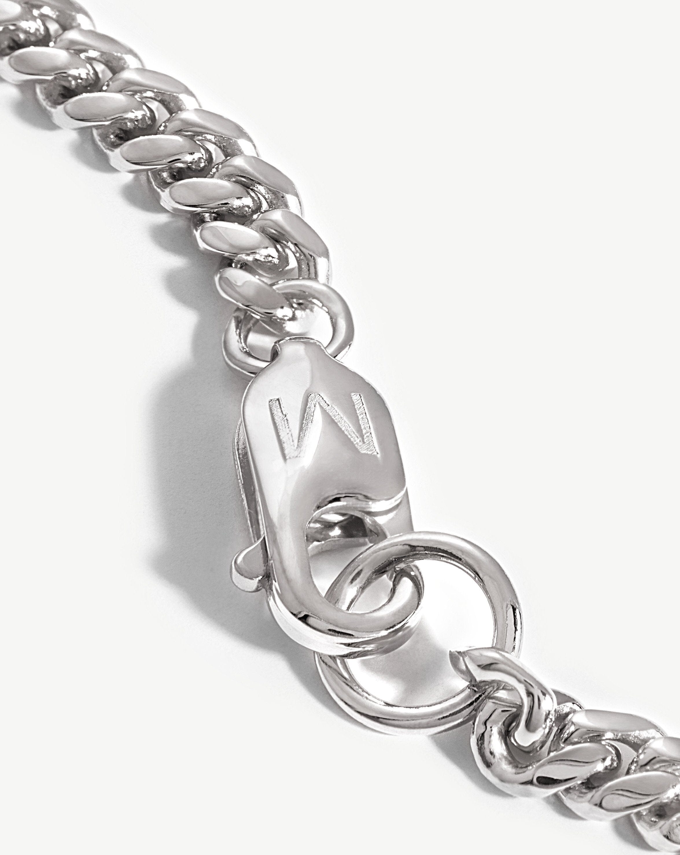 Missoma Round Curb Chain rannekoru hopea M