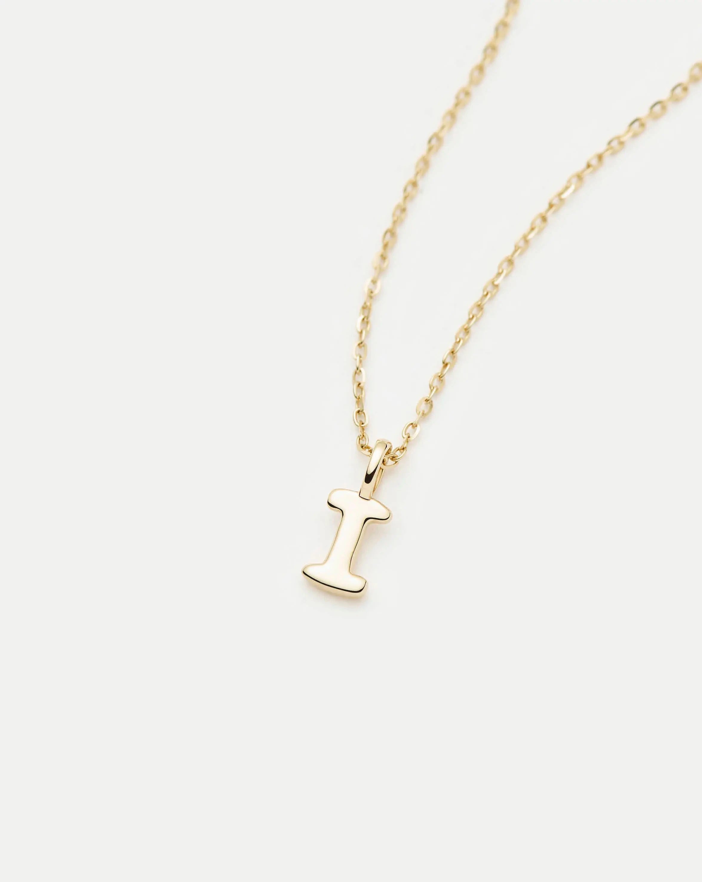 Missoma Initial Mini kaulakoru I 14k kulta