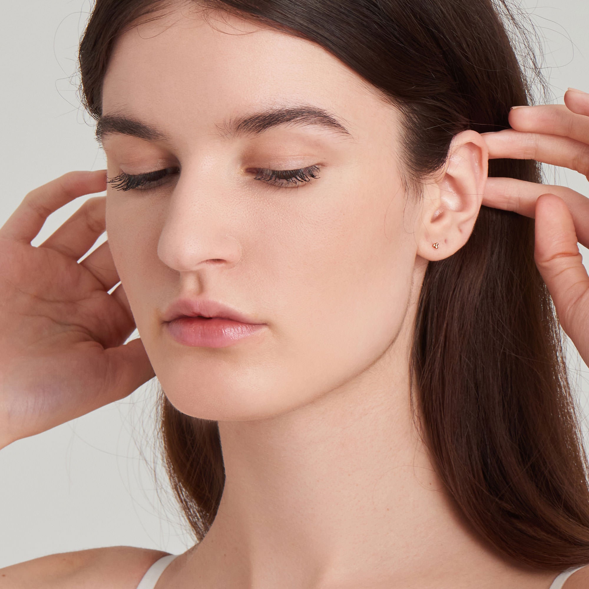 Ania Haie Triple Ball nappikorvakorut 14k kulta