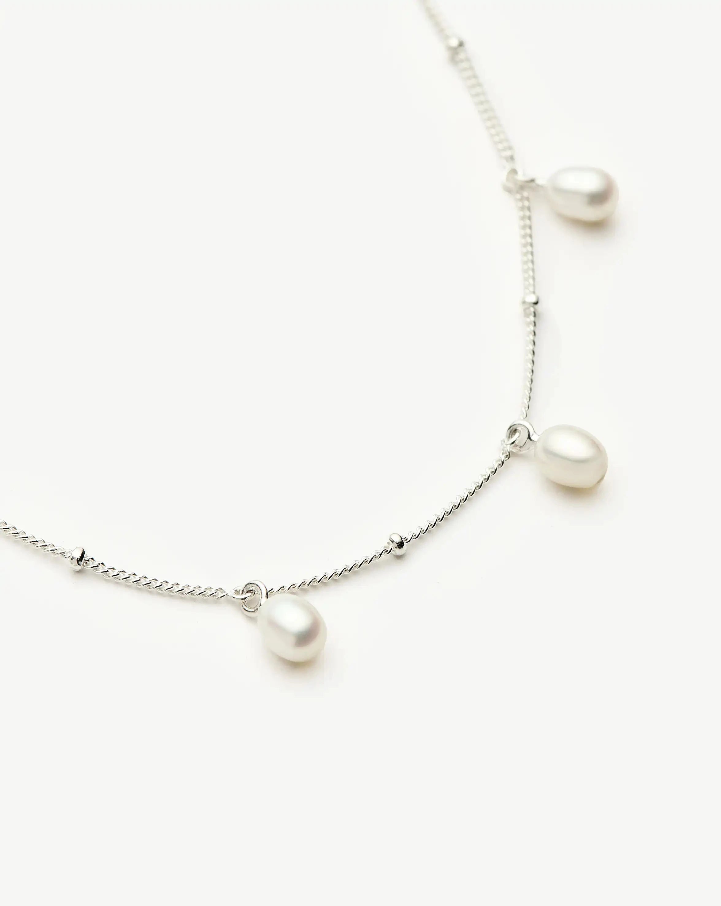 Missoma Baya Baroque Chain rannekoru hopea helmi