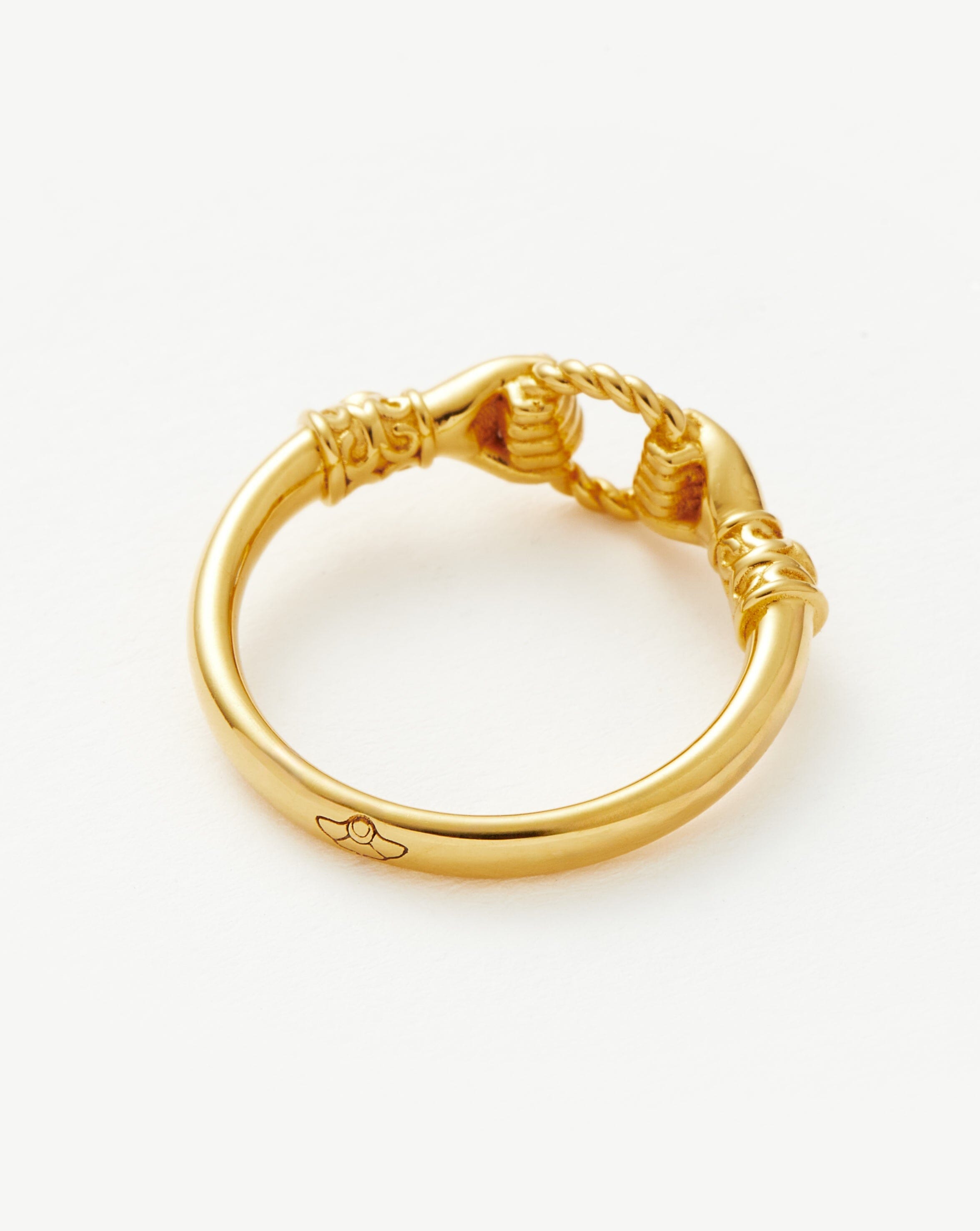 Missoma Harris Reed In Good Hands sormus kulta 18ct