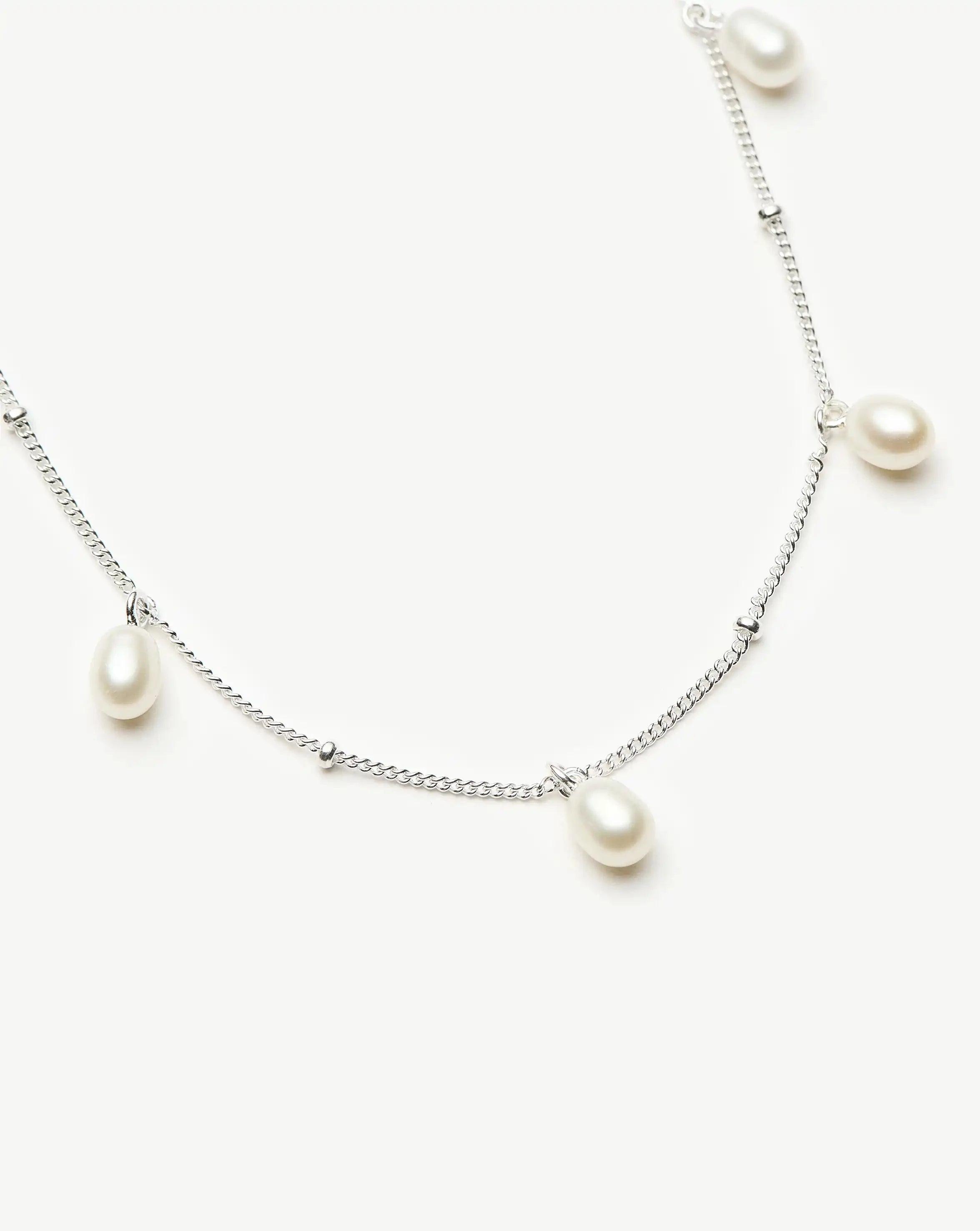Missoma Baya Baroque Chain Choker kaulakoru helmi