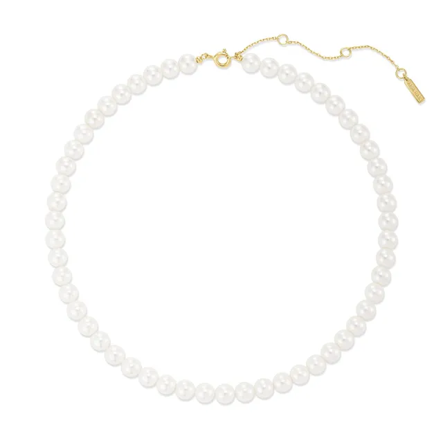 Ania Haie Luna Gaze helmikaulakoru kulta choker