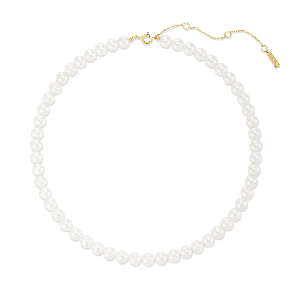 Ania Haie Luna Gaze helmikaulakoru kulta choker