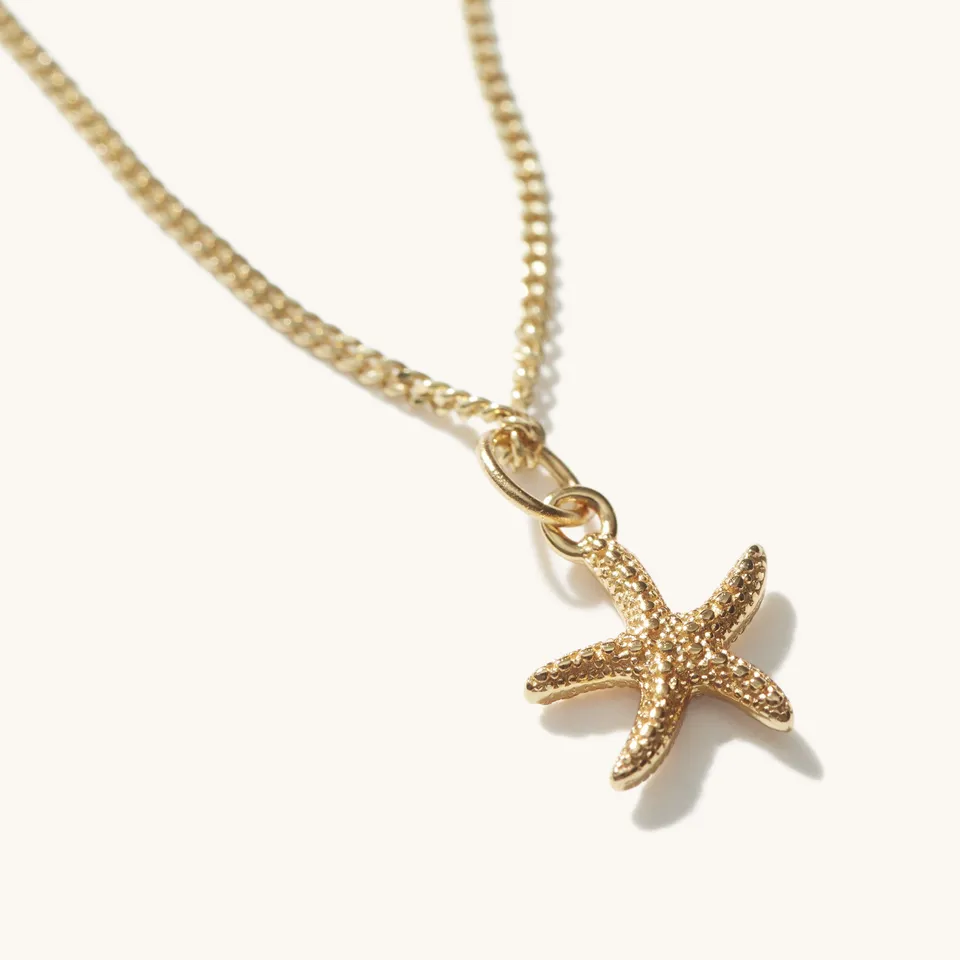 Muru Jewellery Mini Starfish kaulakoru kulta meritähti