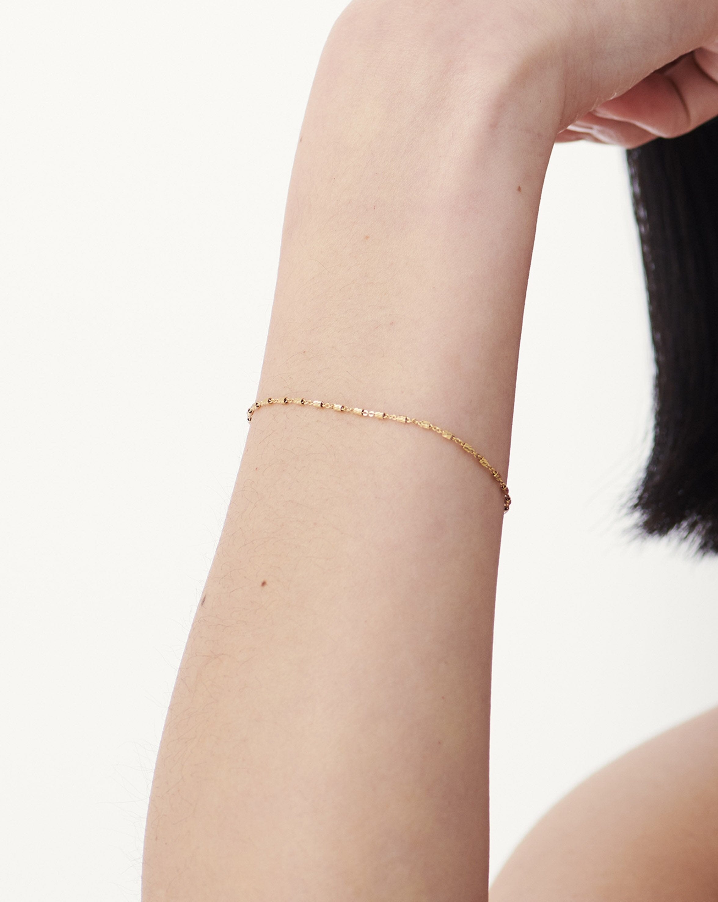 Missoma Vervelle Chain rannekoru 14k kulta 18,5 cm