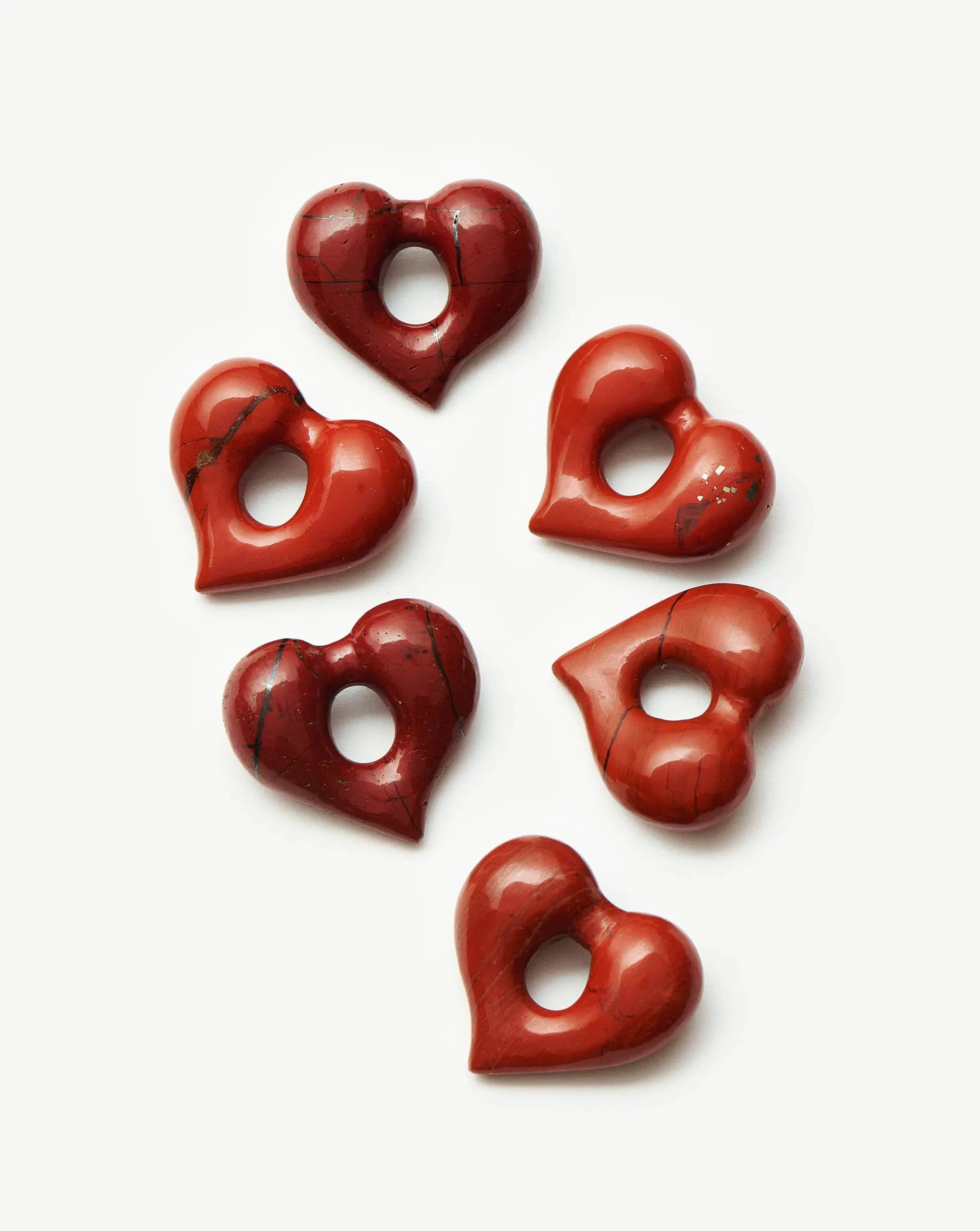 MISSOMA Molten Heart Jasper kaulakoru punainen jaspis 102cm