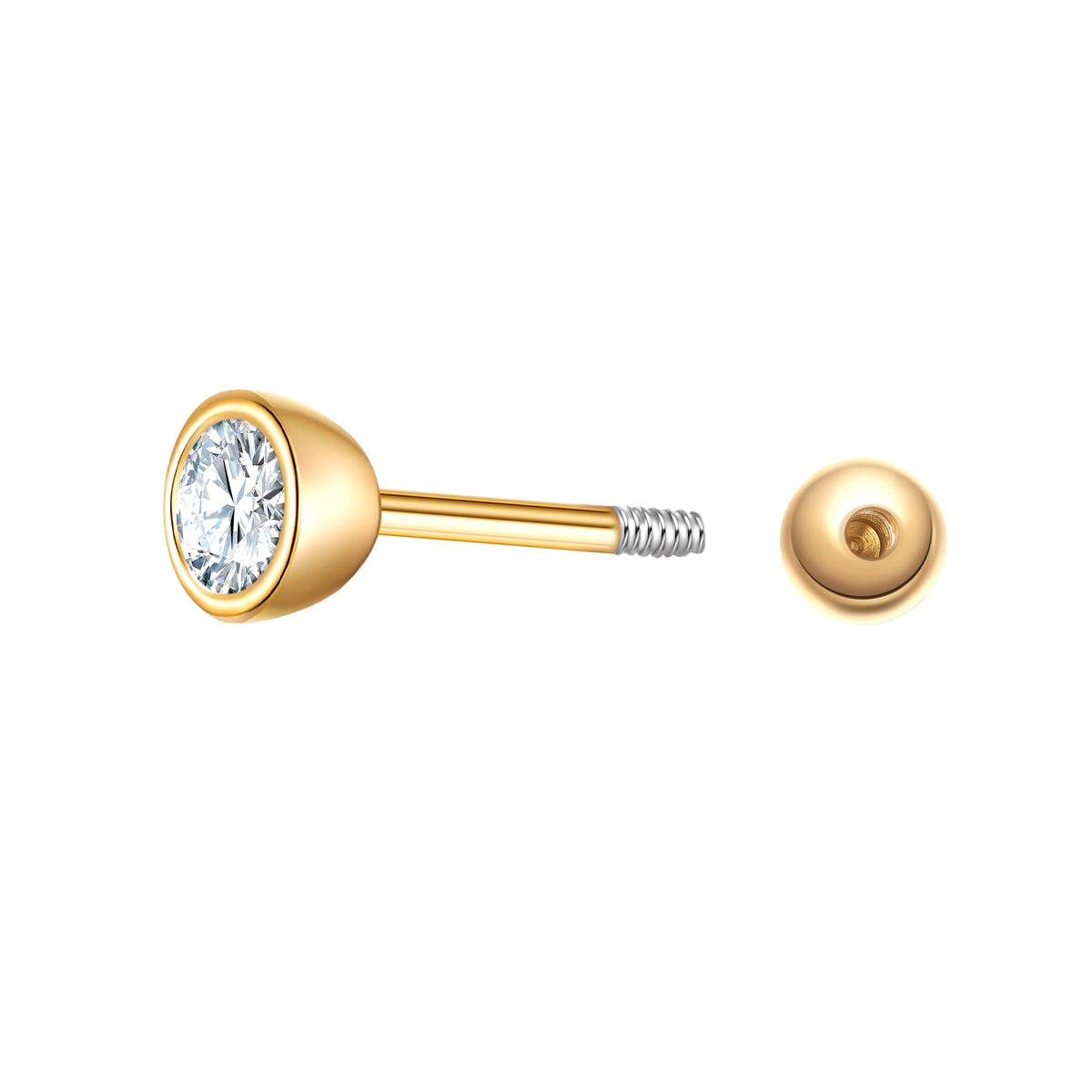 Glanzstücke München Large Piercing lävistyskoru kulta