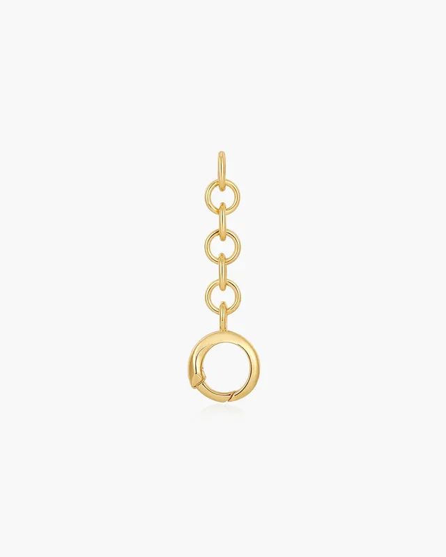 Ania Haie Pop Charms Connector jatkeosa kulta 4 cm