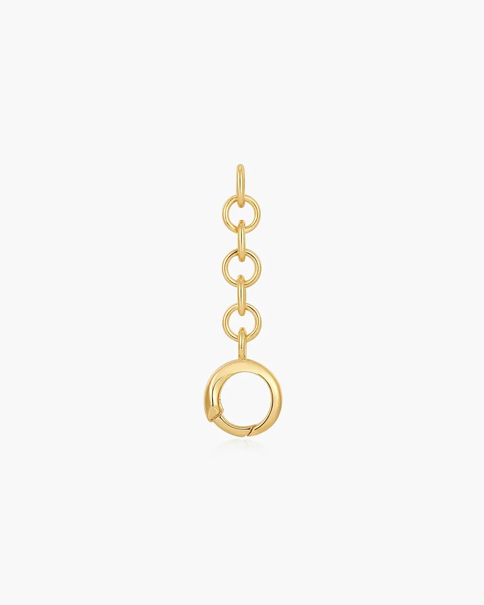 Ania Haie Pop Charms Connector jatkeosa kulta 4 cm