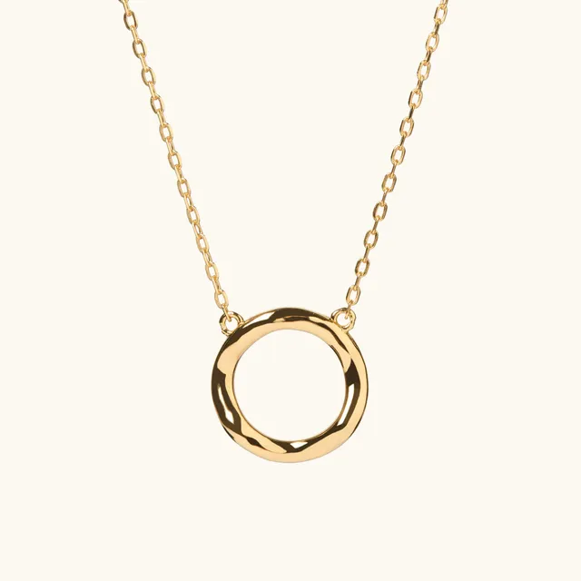 Muru Forever kaulakoru kulta avoin ympyrä 18ct