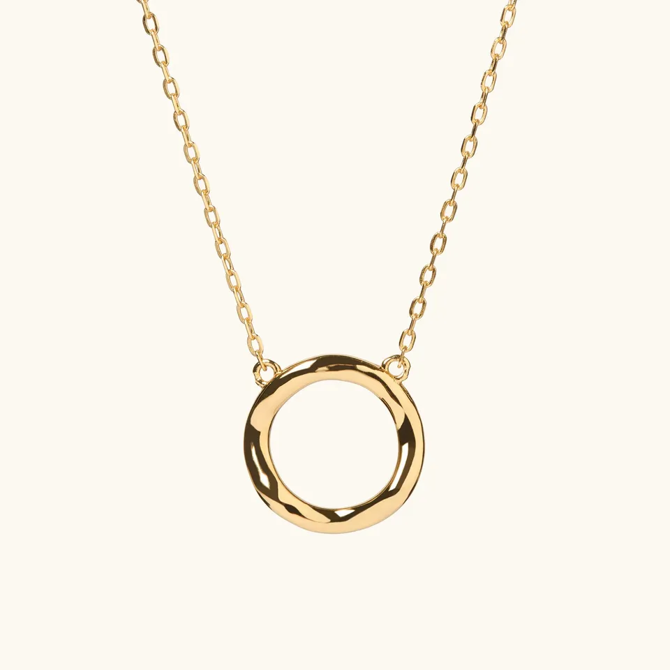 Muru Forever kaulakoru kulta avoin ympyrä 18ct