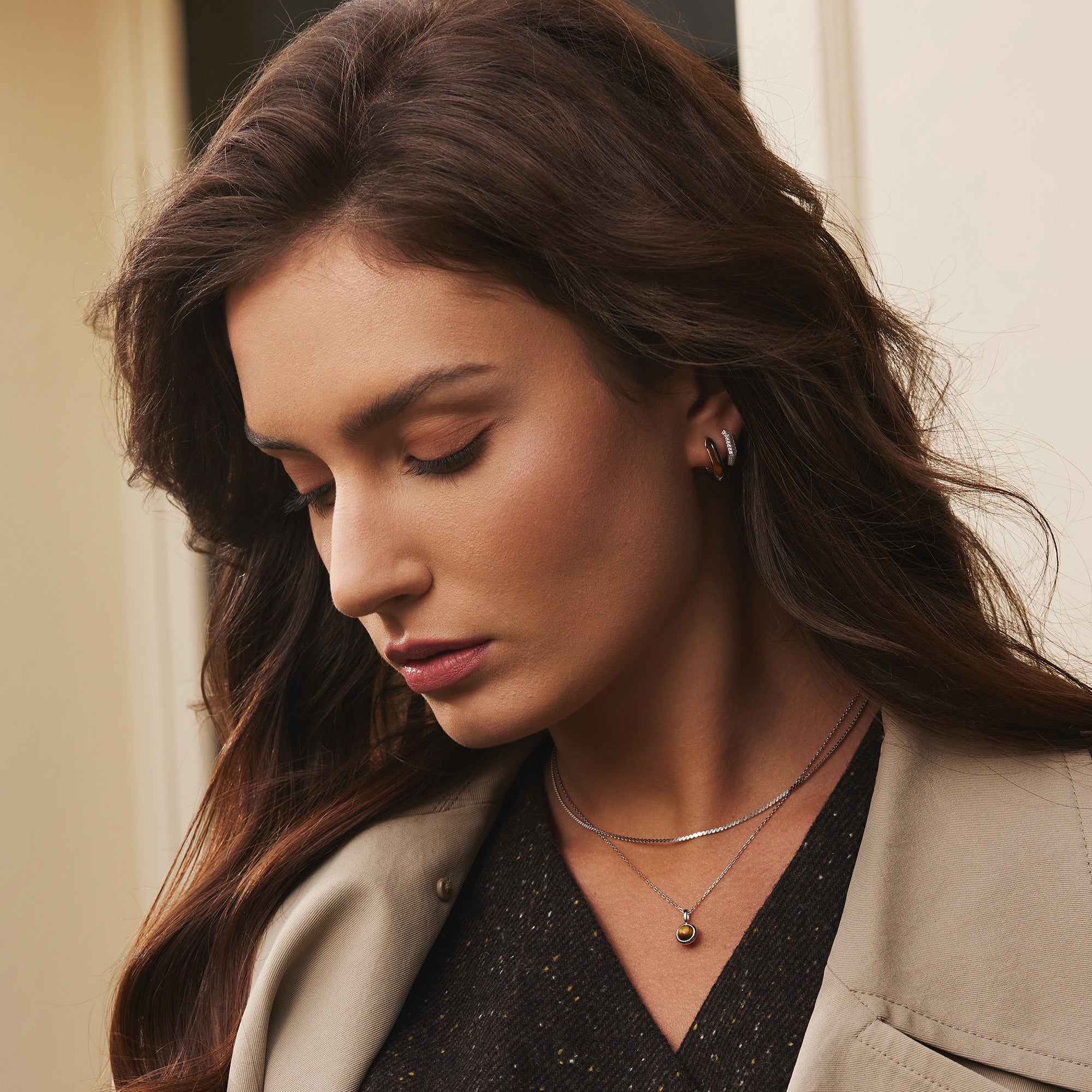 Ania Haie Lady Cozy S-link kaulakoru hopea