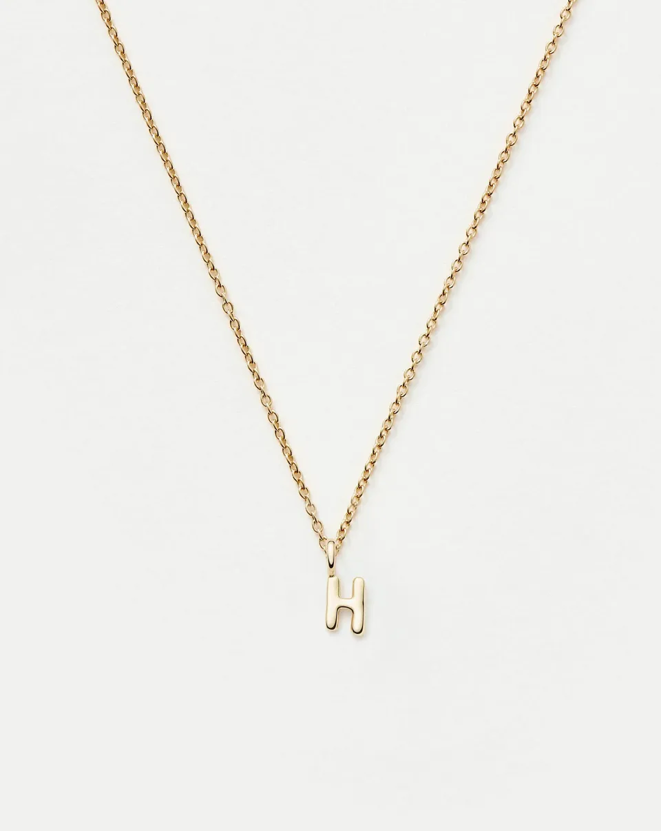 Missoma Initial Mini kaulakoru kulta 14ct H
