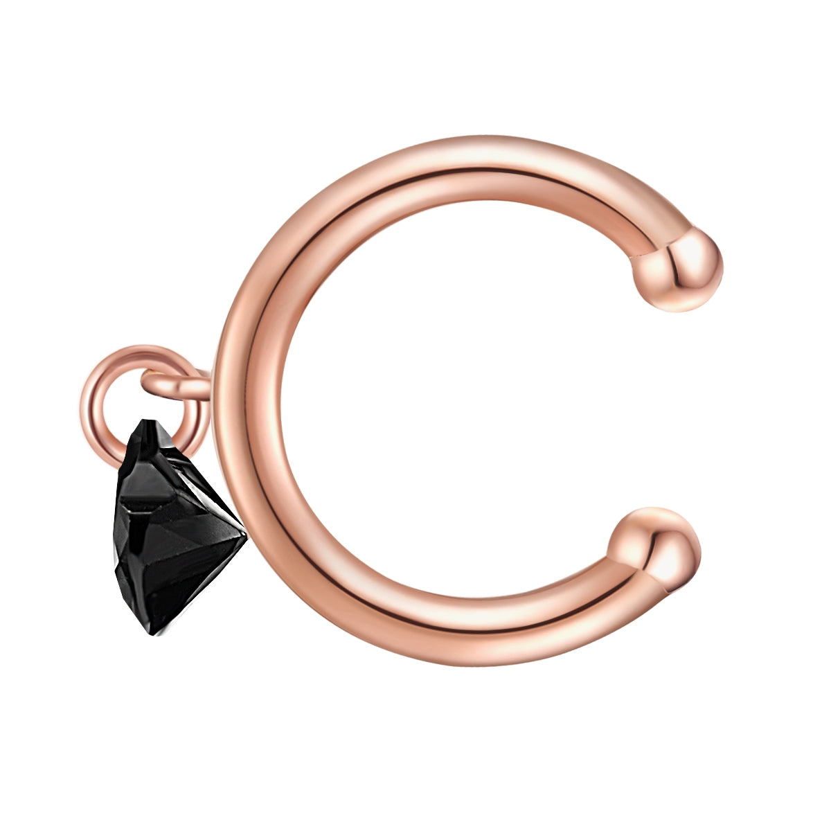 Glanzstücke München Spinell earcuff rosekulta sydän