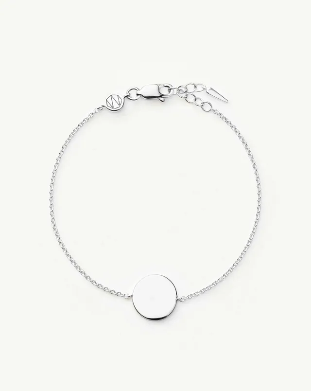Missoma Engravable Round rannekoru hopea