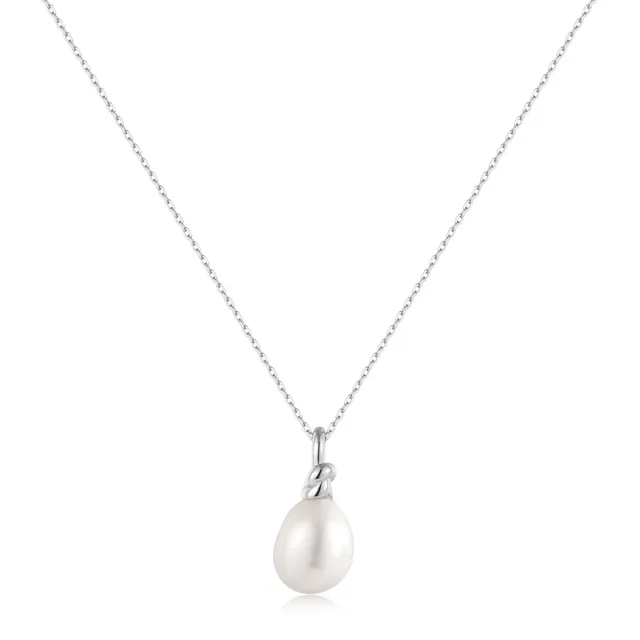 Ania Haie Chic Creator Freshwater Pearl kaulakoru hopea