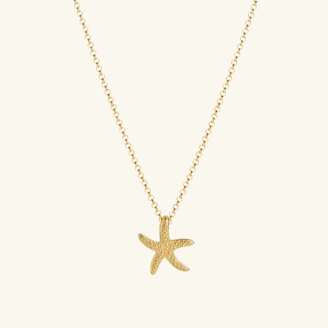 Muru Jewellery Starfish kaulakoru kulta meritähdellä