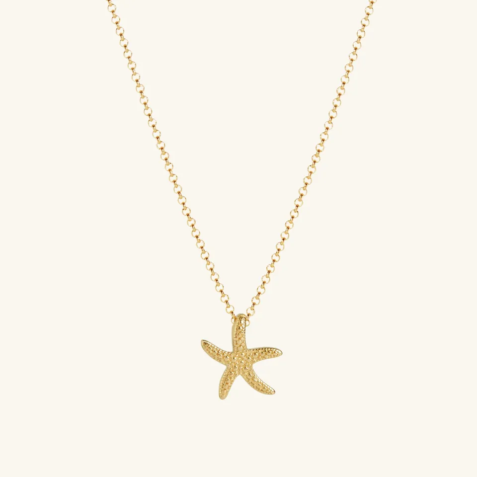 Muru Jewellery Starfish kaulakoru kulta meritähdellä