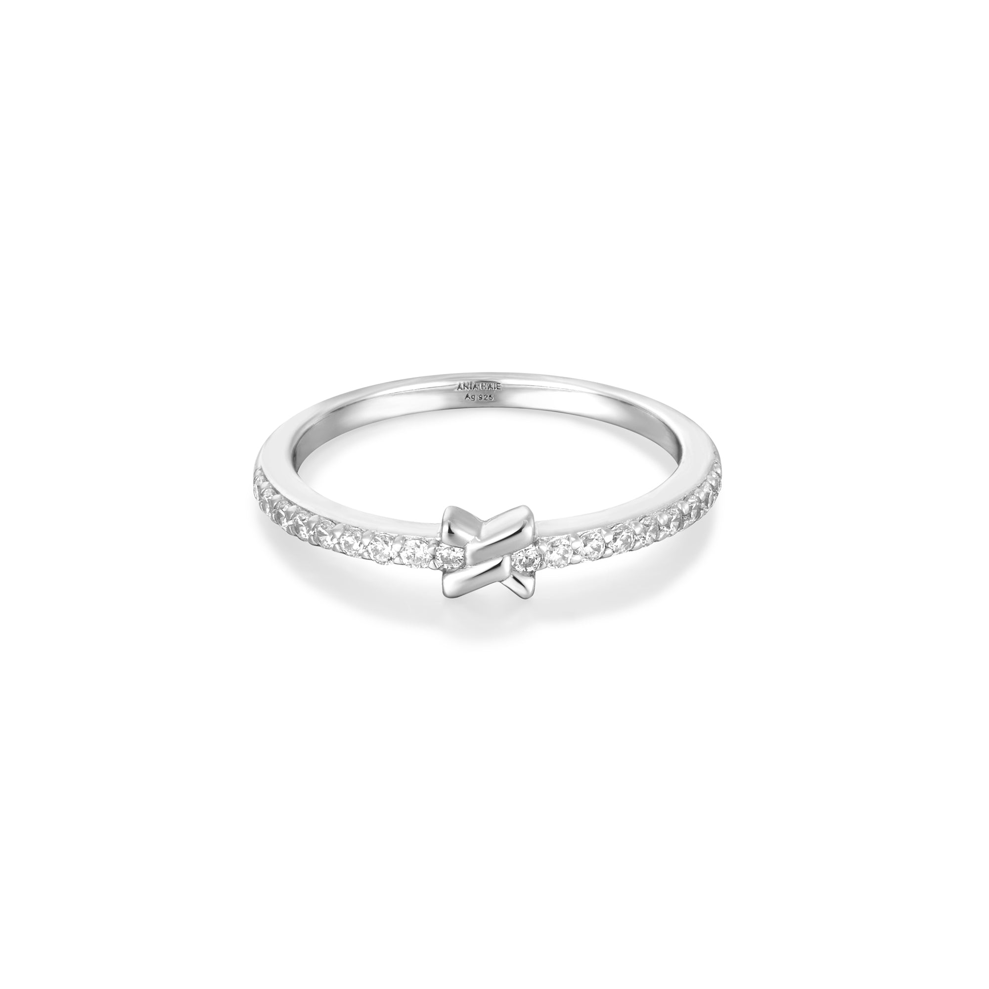 Ania Haie Dusk Divas Cross sormus hopea zirkonia