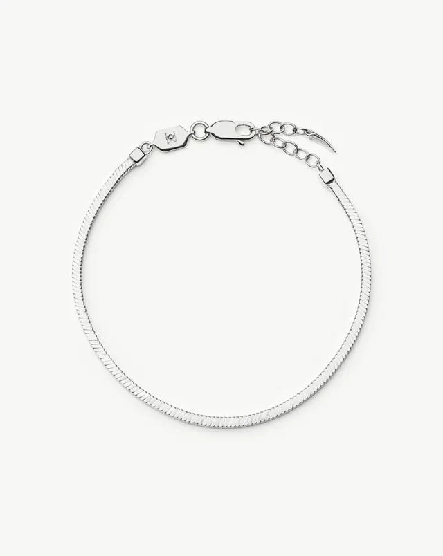 Missoma Lucy Williams Square Snake rannekoru hopea 18,5 cm