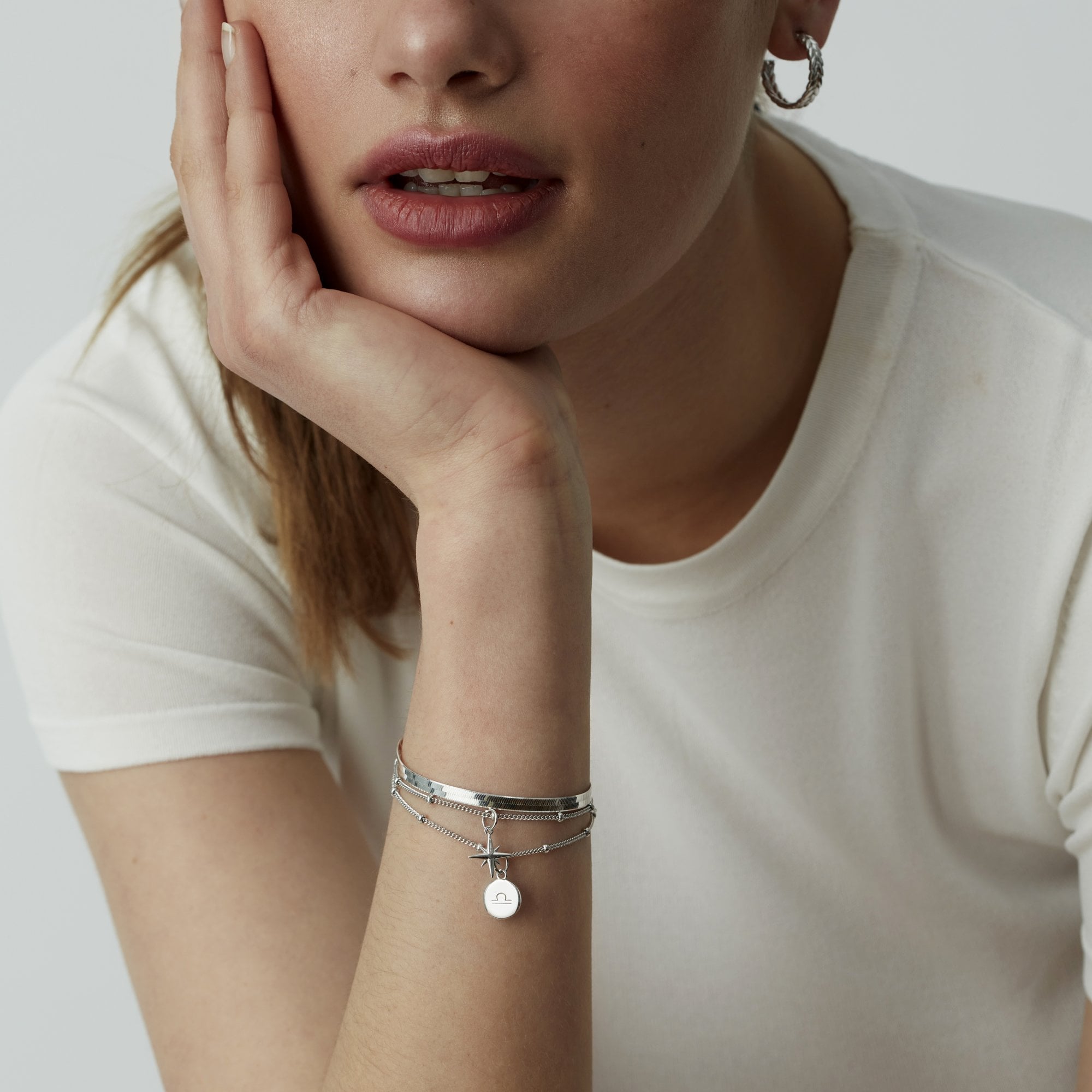 Muru Jewellery Zodiac Bracelet rannekoru hopea horoskooppi