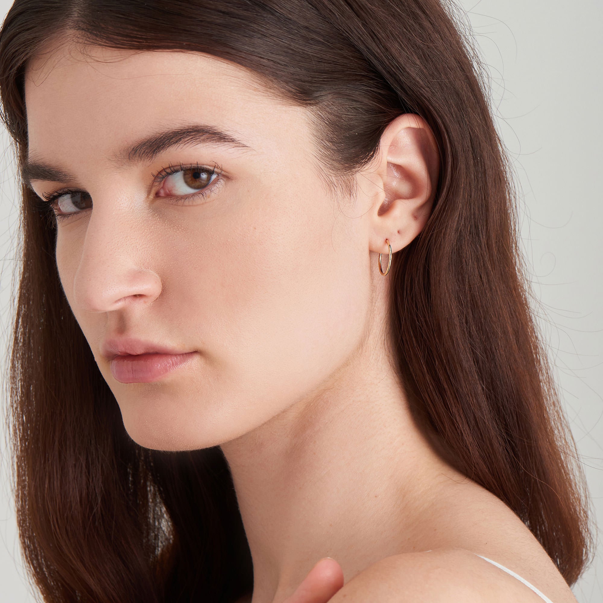 Ania Haie Mini Hoop Stud korvakorut 14 kt kultaa