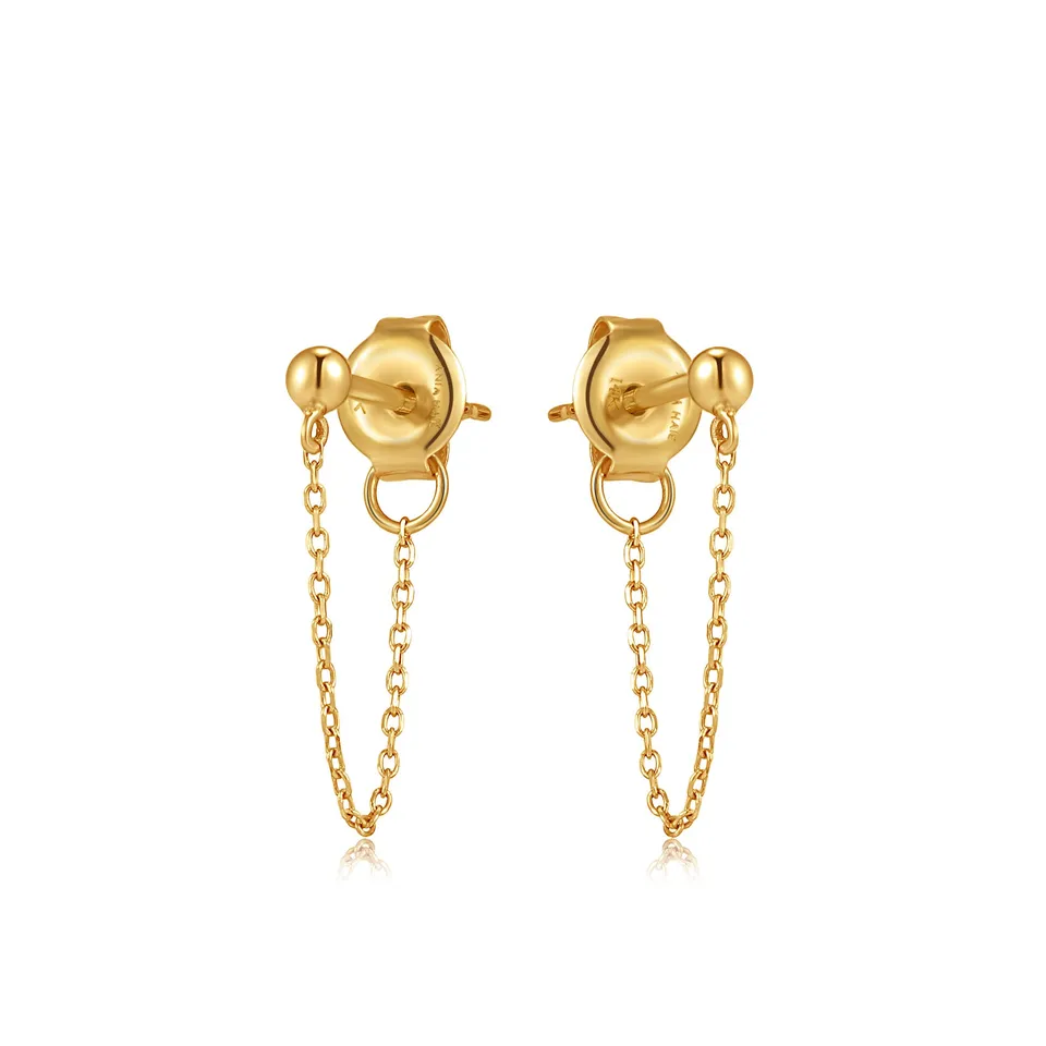Ania Haie Chain Drop Stud korvakorut 14k kulta