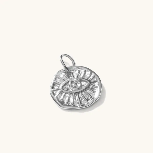 Muru Jewellery Evil Eye riipus hopea suojasilmä