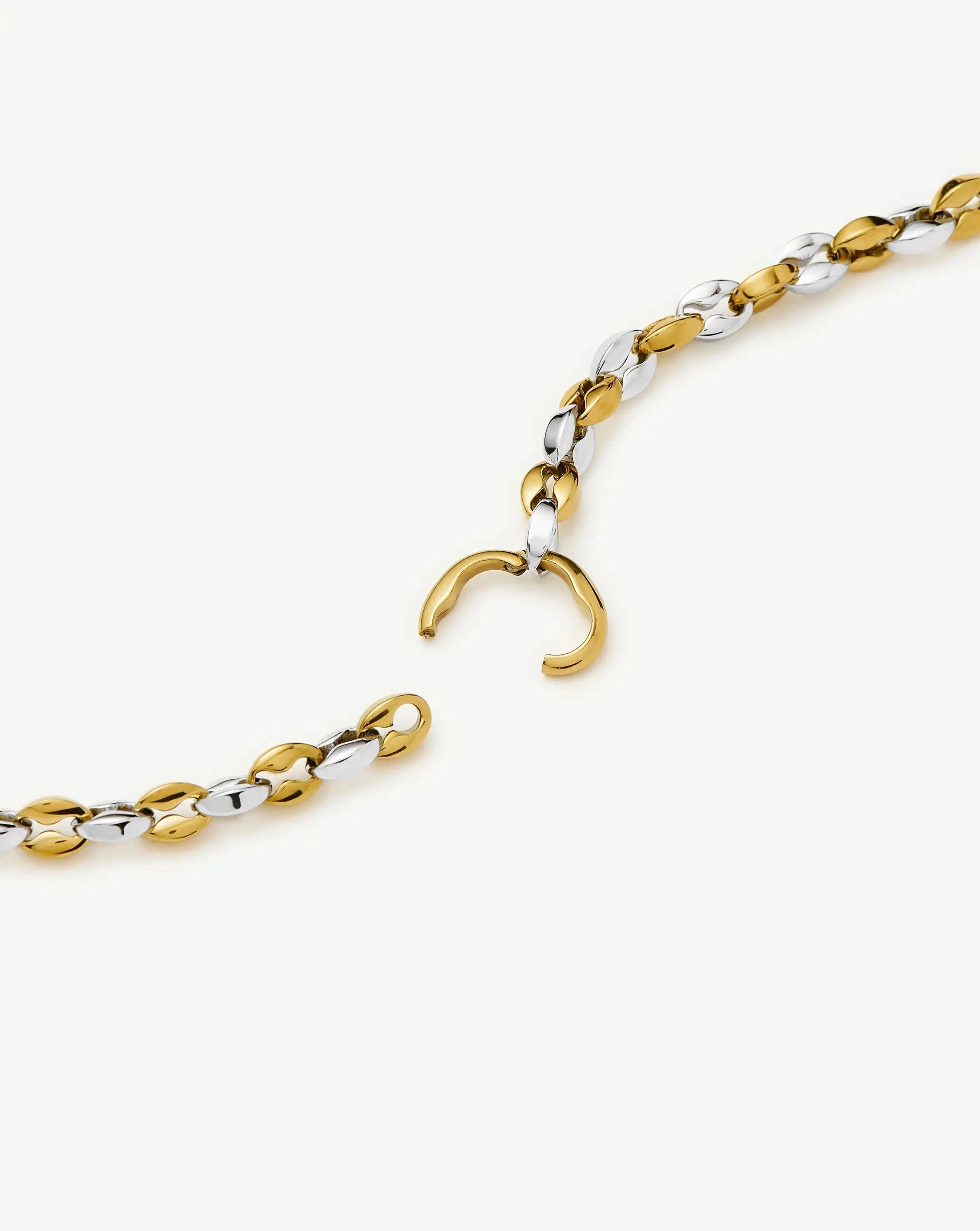 MISSOMA Mariner Short Chain kaulakoru kullattu vedenkestävä