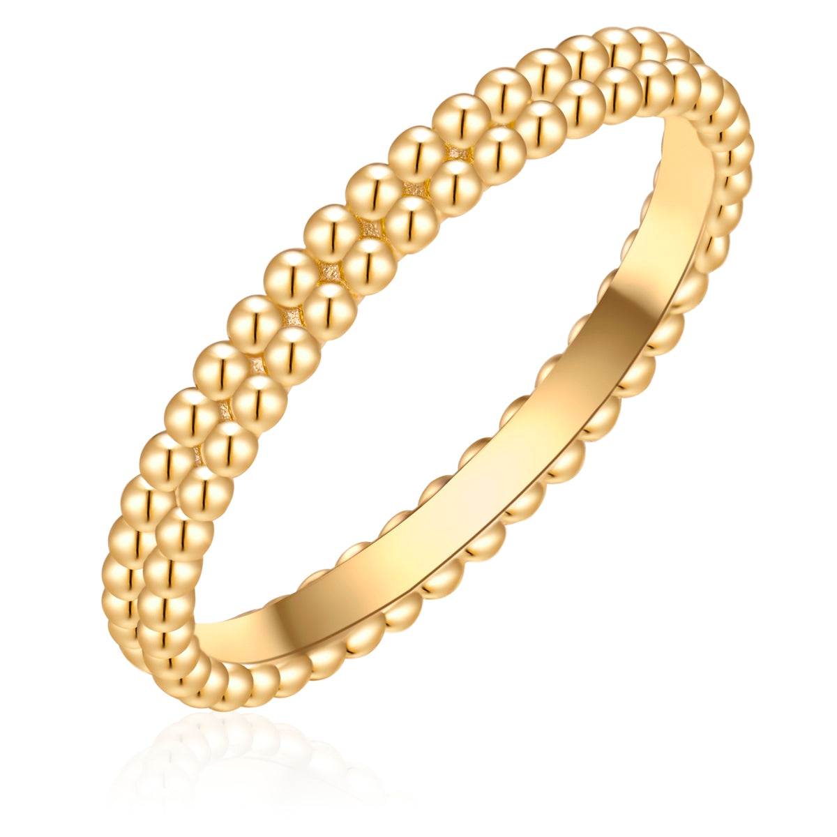 Glanzstücke München Gold band-sormus kulta koot 48-60
