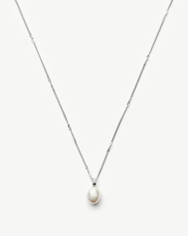 MISSOMA Baroque Pearl kaulakoru hopea helmi