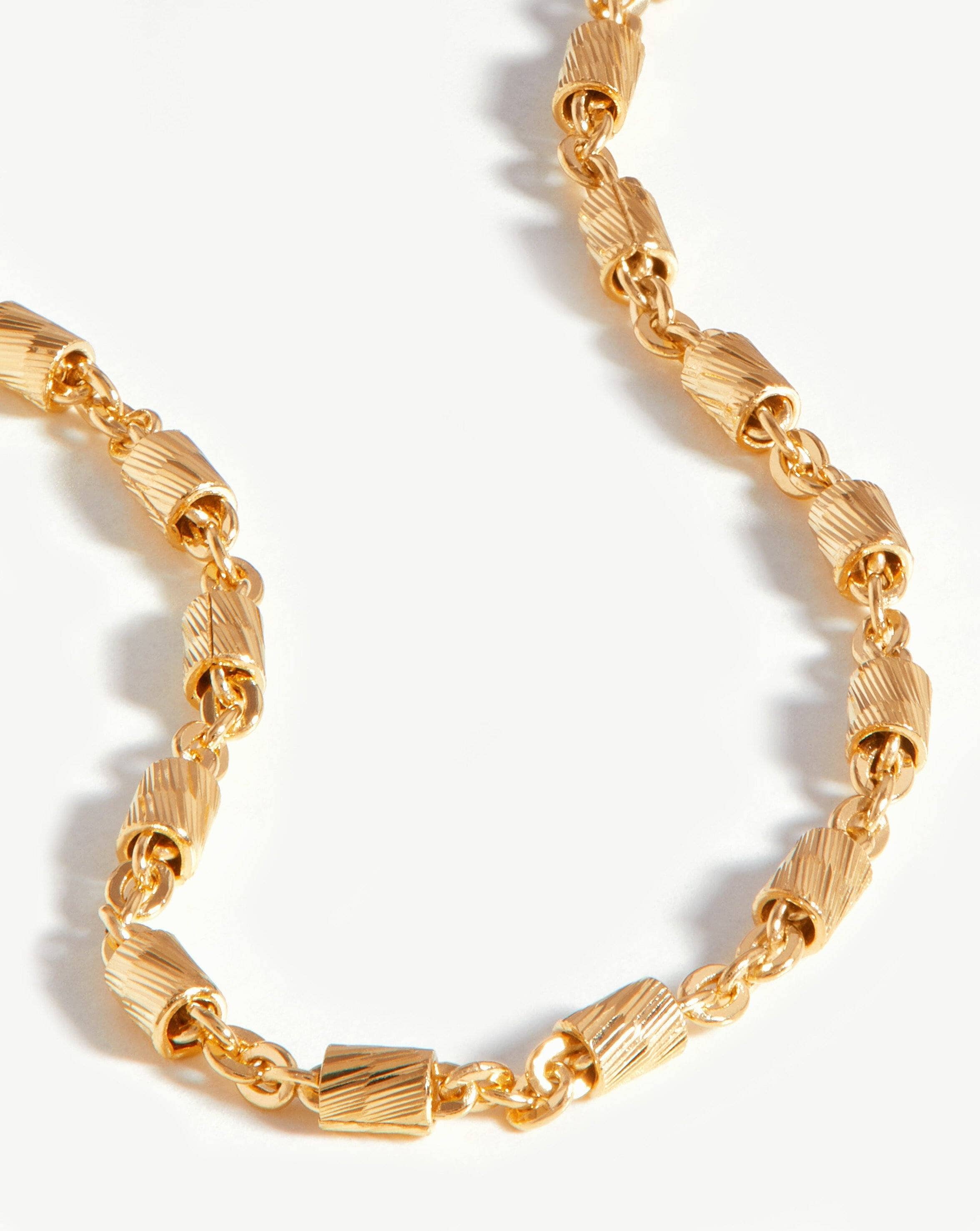 Missoma Solid Gold Vervelle Chain rannekoru 14k 18,5 cm