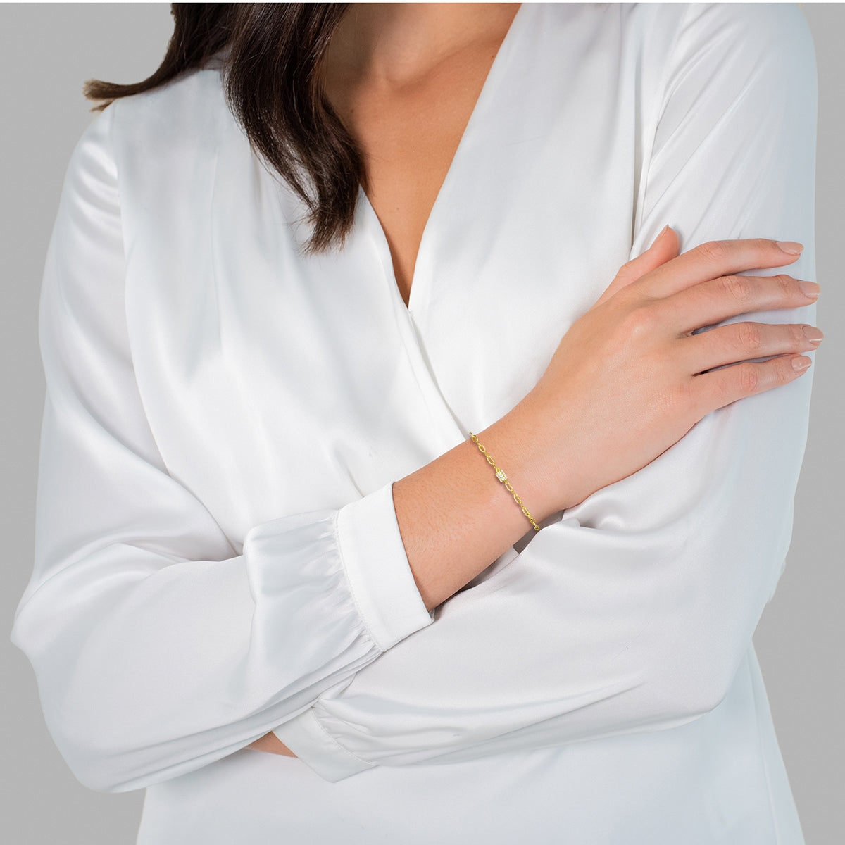 Glanzstücke München rannekoru kulta zirkonia lenkki