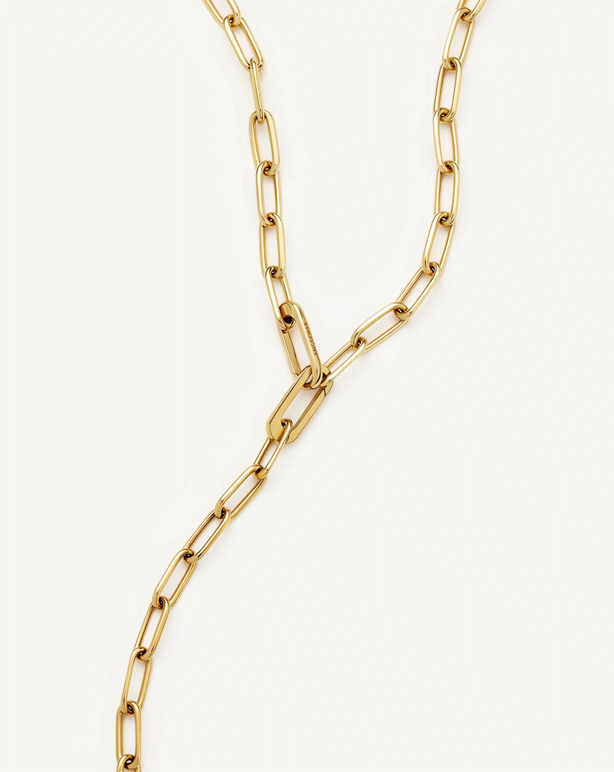 Missoma The Chunky Chain Set korusetti kulta paperclip