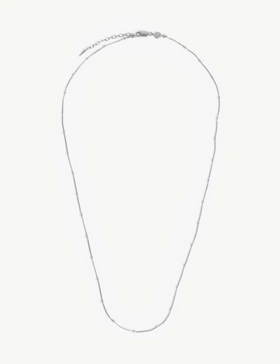 MISSOMA Long Bobble Chain kaulakoru hopea 56 cm