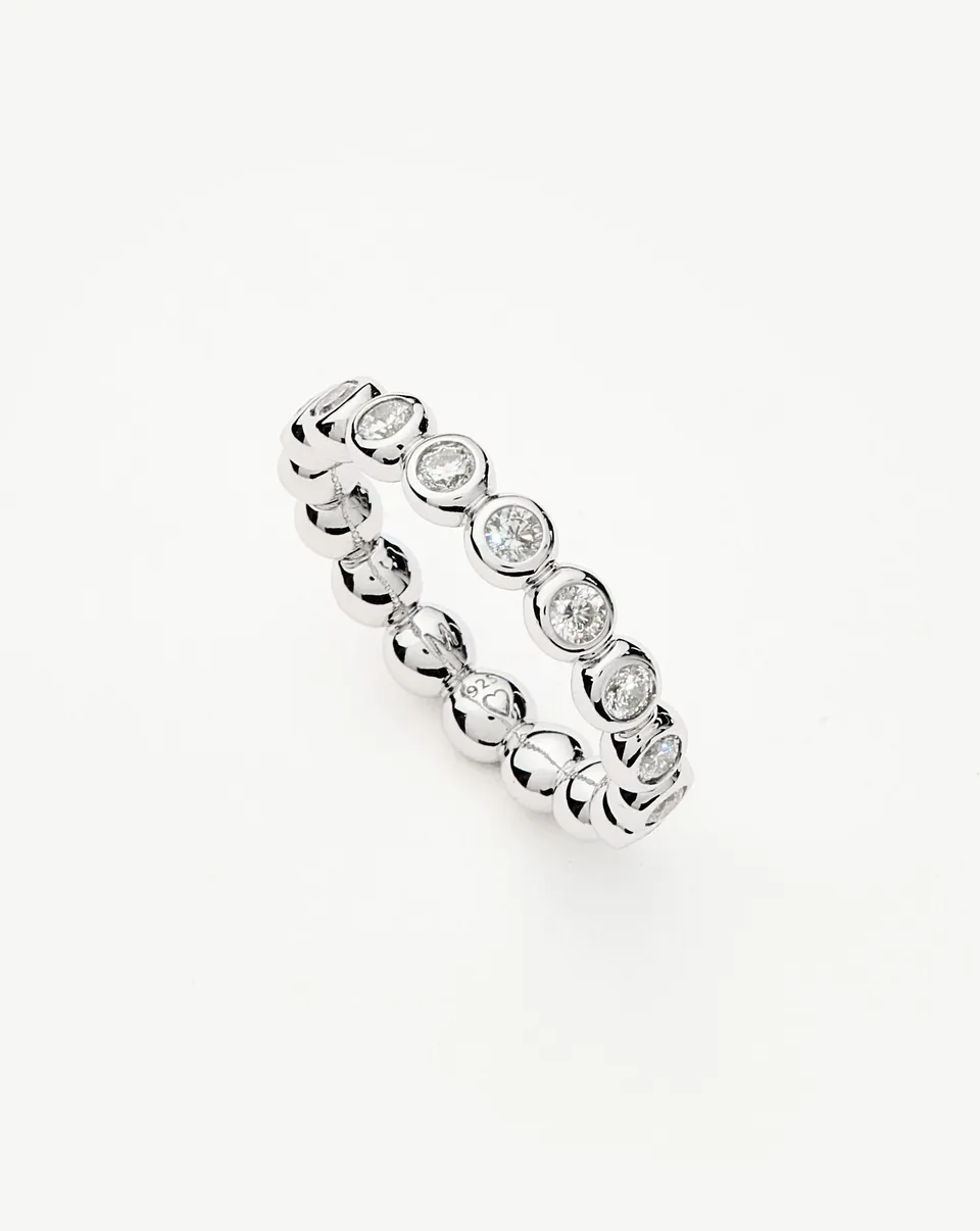 MISSOMA Tennis Eternity Stacking sormus hopea zirkonia