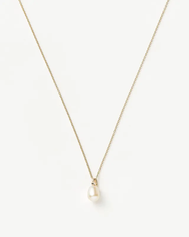 Missoma Baroque Pearl kaulakoru 14k kulta helmi