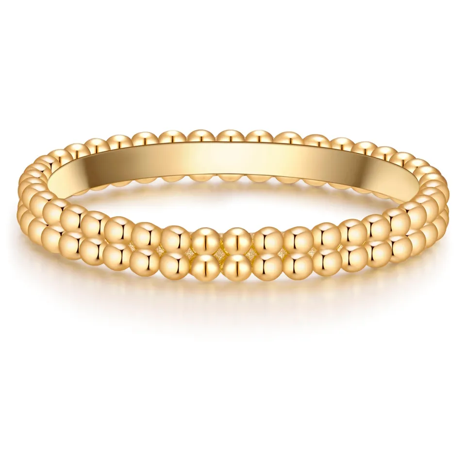 Glanzstücke München Gold band-sormus kulta koot 48-60