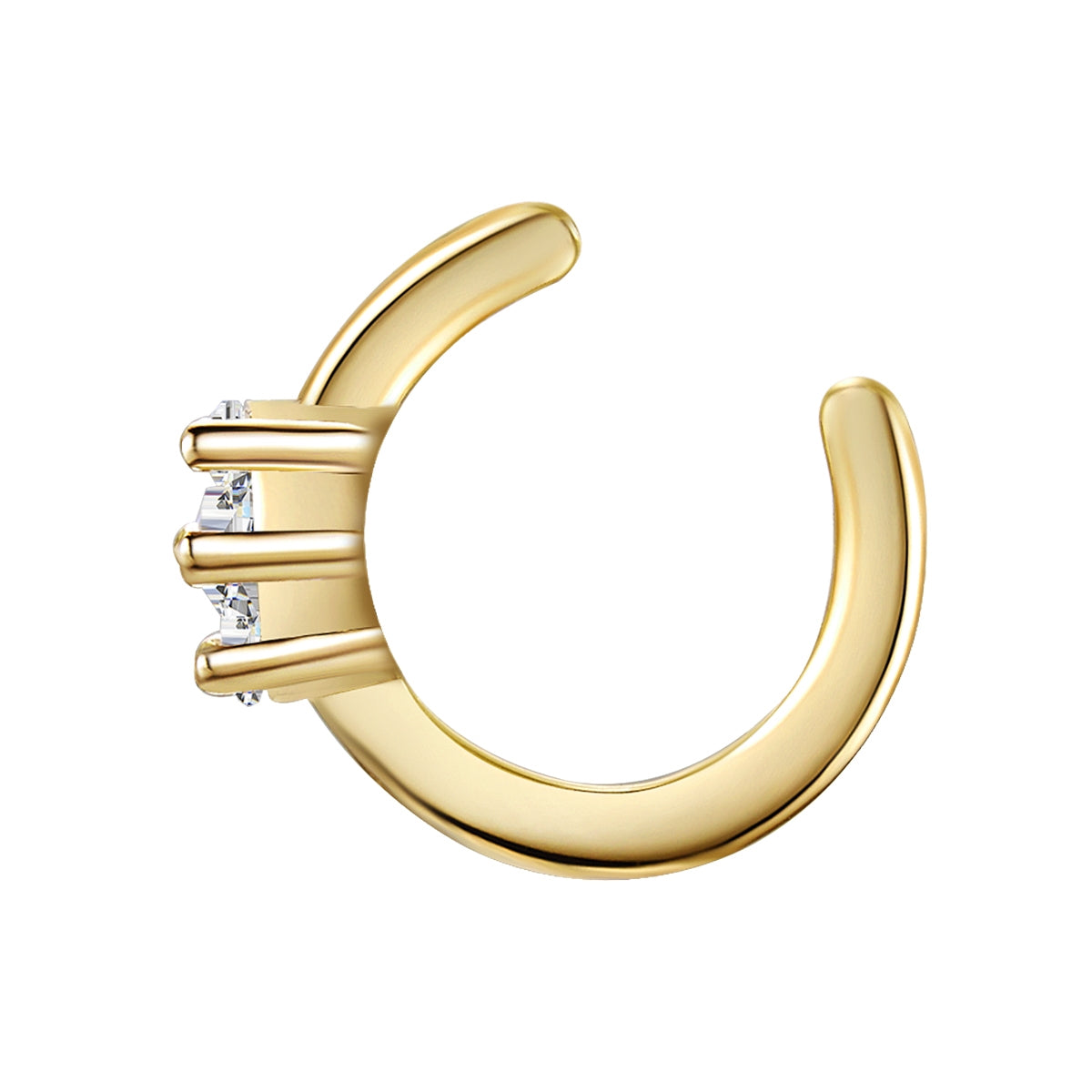 Glanzstücke München Earcuff korvakoru kulta zirkonia
