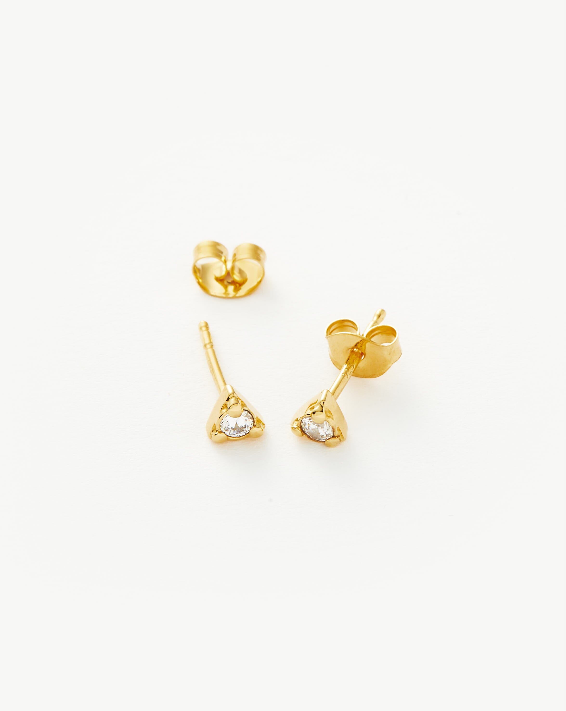 Missoma Prism Stud korvakorut 18k vermeil zirkonia