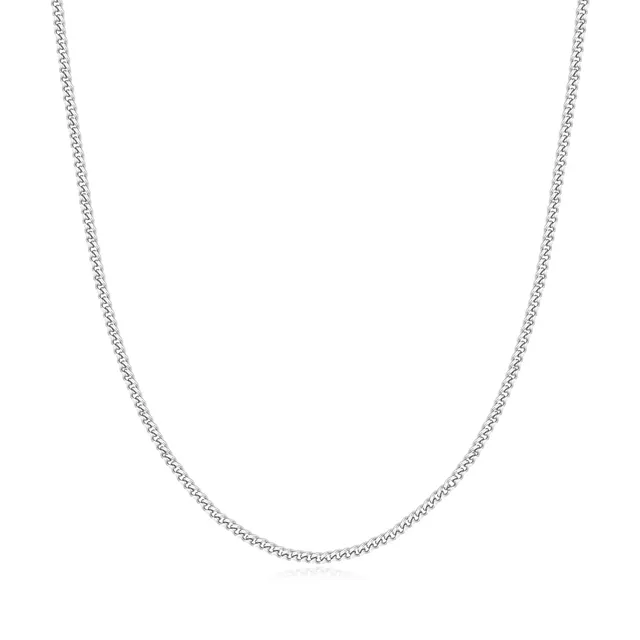 Ania Haie Shiny Curb kaulakoru hopea 40 cm