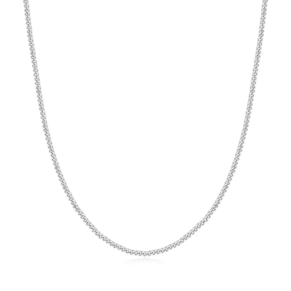 Ania Haie Shiny Curb kaulakoru hopea 40 cm