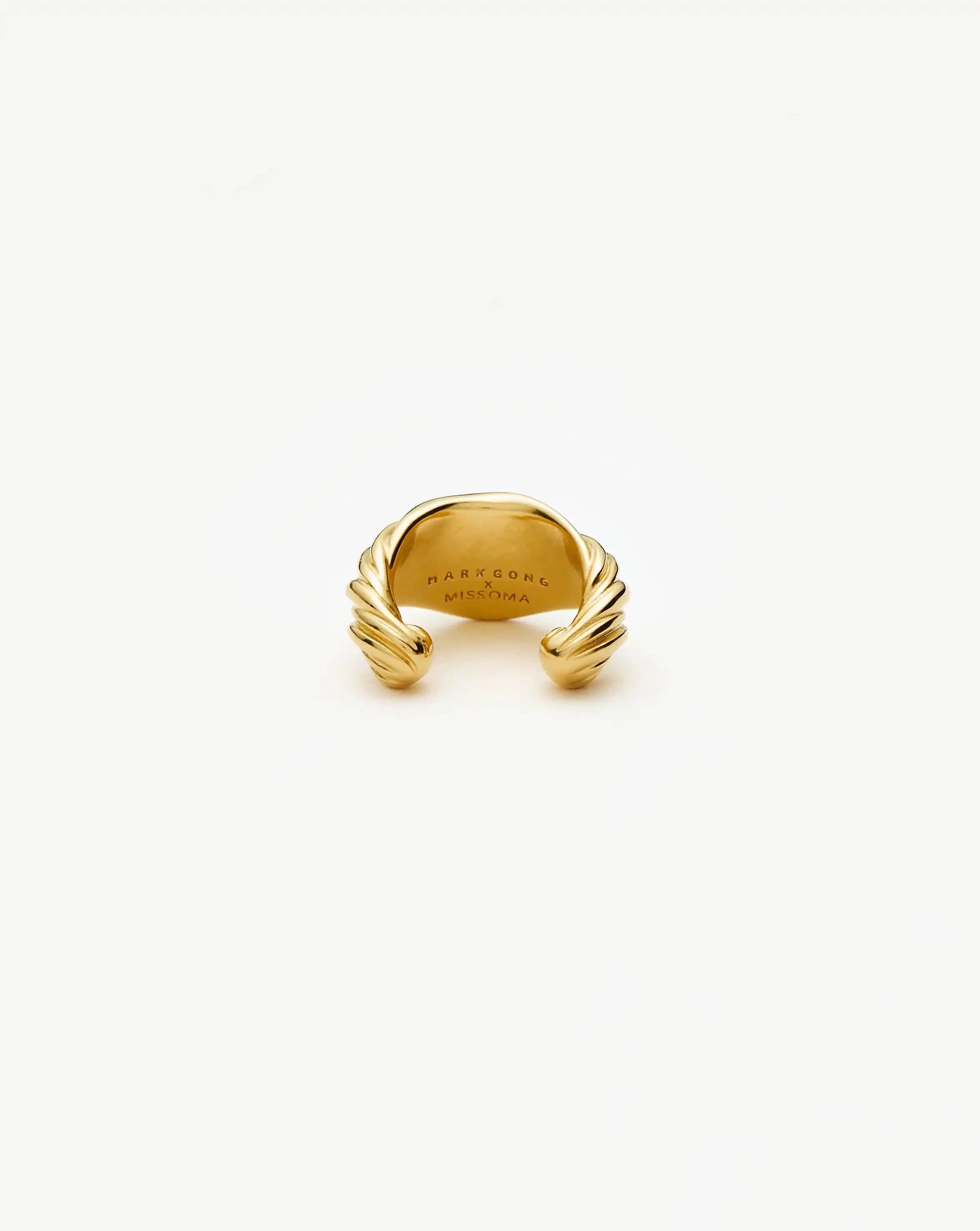 Missoma Markgong Draped Ear Cuff korvakoru kulta
