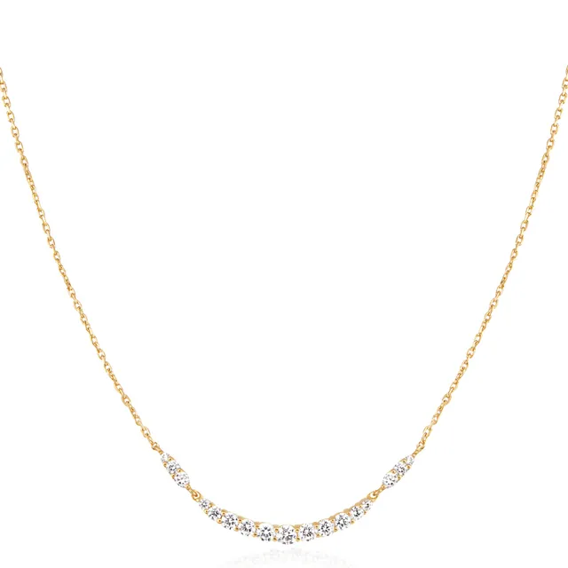 Ania Haie Miss Twinkle Arc Pavé kaulakoru kulta 400mm