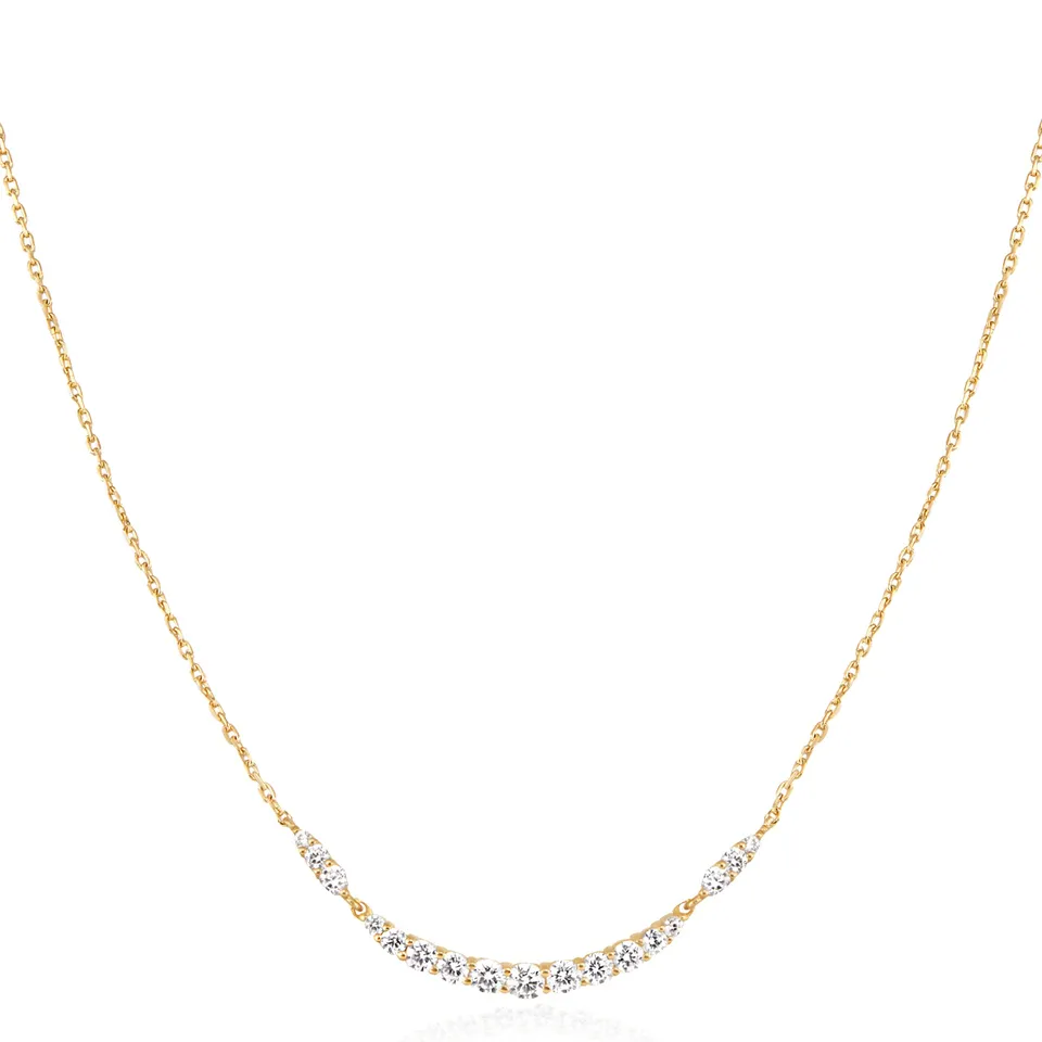 Ania Haie Miss Twinkle Arc Pavé kaulakoru kulta 400mm