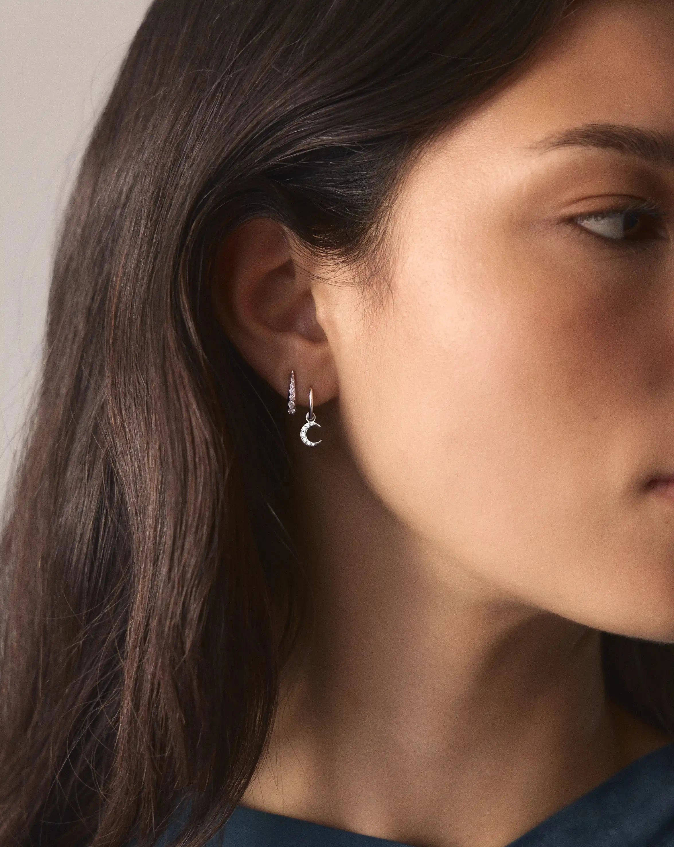 Missoma Silver Earrings korvakorut hopeoitu bauble