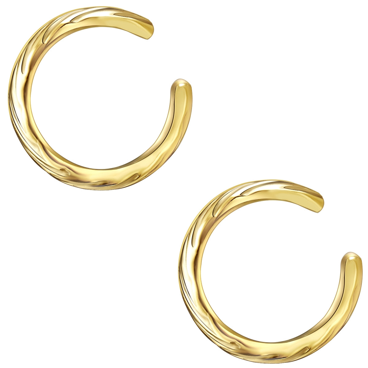 Glanzstücke München Earcuff korvakoru kulta strukturoitu