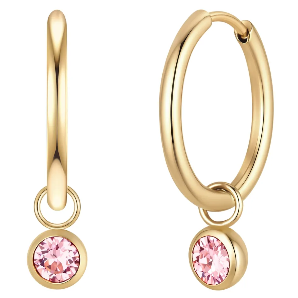 Glanzstücke München Birthstones creolit lokakuu roosa